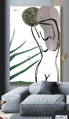 File in lụa File tranh trừu tượng canvas TT13534 (chất lượng cao) File tranh trừu tượng canvas TT13534