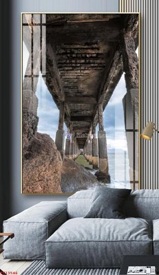 File tranh File tranh trừu tượng canvas TT13546 (gốc) chủ đề động vật