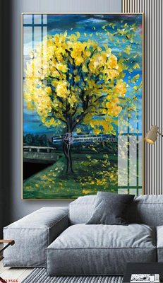 File tranh in mica File tranh trừu tượng canvas TT13566 (độ phân giải cao)