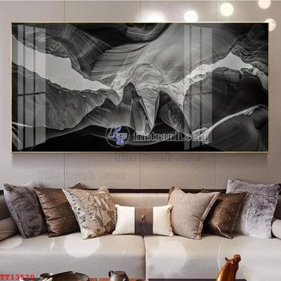 File gốc in tráng gương File tranh trừu tượng canvas TT13570 chi tiết