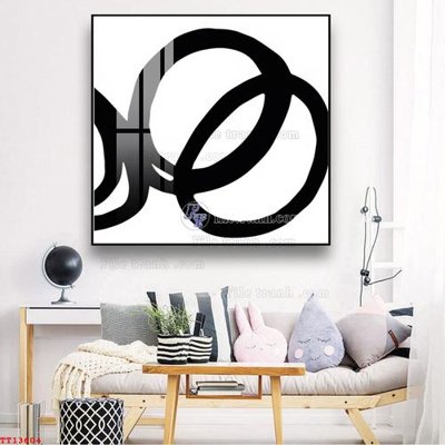 Ảnh gốc File tranh trừu tượng canvas TT13604 (nét căng) in mica