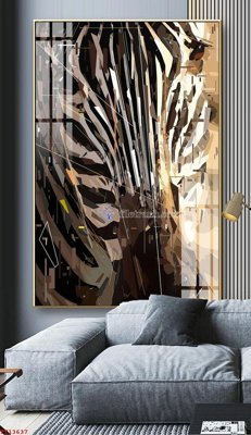 Chi tiết file tranh tráng gương File tranh trừu tượng canvas TT13637 (ảnh gốc)