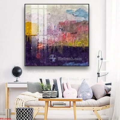 File tranh gốc File tranh trừu tượng canvas TT13665 (bản quyền) độc đáo