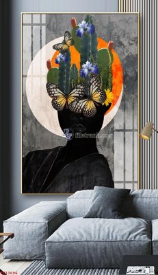 File tranh File tranh trừu tượng canvas TT13696 (ảnh gốc) in trần xuyên sáng