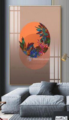 Download file gốc File tranh trừu tượng canvas TT13704 (in lụa) cao cấp