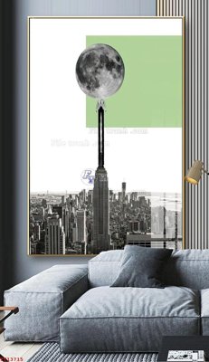 File ảnh File tranh trừu tượng canvas TT13715 (gốc) in poster