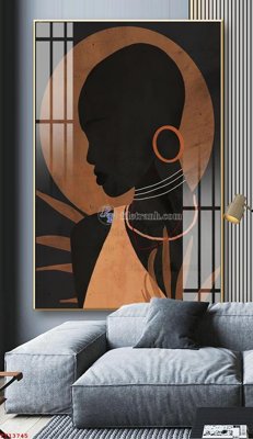 File gốc File tranh trừu tượng canvas TT13745 (in tráng gương) nghệ thuật