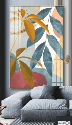 File gốc File tranh trừu tượng canvas TT13747 (in lụa) tranh mã đáo