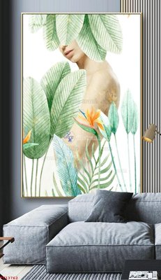 File ảnh File tranh trừu tượng canvas TT13762 (gốc) trang trí khách sạn