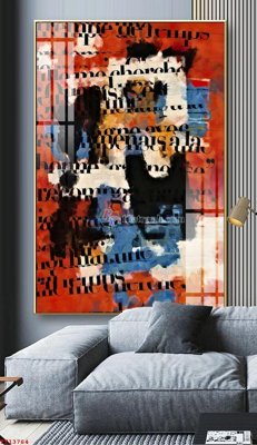 File in ấn File tranh trừu tượng canvas TT13764 (bản gốc) chất lượng cao