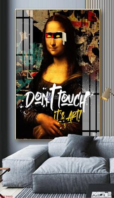 Tải file File tranh trừu tượng canvas TT13802 (gốc) chủ đề hoa sen