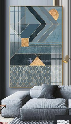 File tranh quảng cáo File tranh trừu tượng canvas TT13827 (download file gốc)