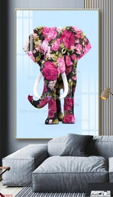 File tranh File tranh trừu tượng canvas TT13871 (gốc) chủ đề con người