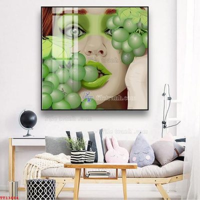 File tranh File tranh trừu tượng canvas TT13884 (gốc) chủ đề con người