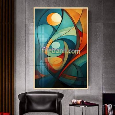 Ảnh gốc file in lụa File tranh trừu tượng art TT14022 chi tiết