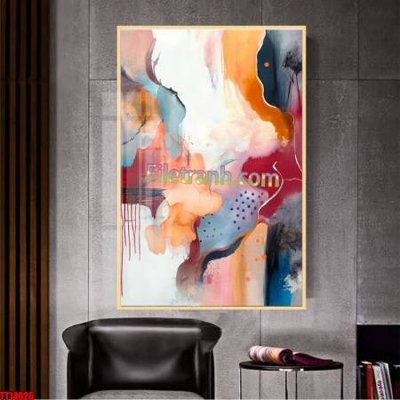 File gốc File tranh trừu tượng art TT14026 (in lụa) chi tiết cao