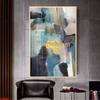 Hình ảnh file gốc in trần nhà File tranh trừu tượng art TT14083