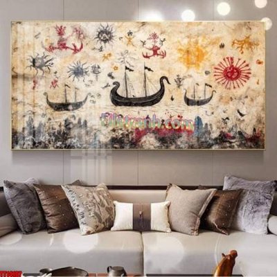 File ảnh File tranh trừu tượng art TT14107 (gốc) in biển hiệu