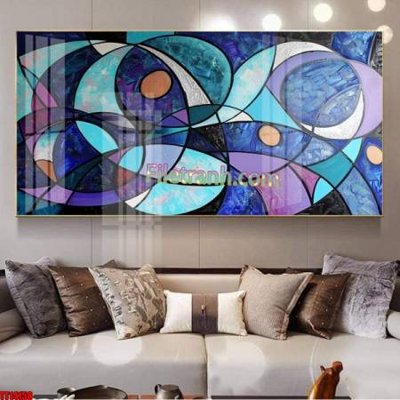 File gốc File tranh trừu tượng art TT14158 (in mica) trang trí