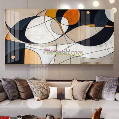 File in trần File tranh trừu tượng art TT14197 (file gốc) xuyên sáng