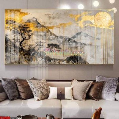 File gốc File tranh trừu tượng art TT14244 (in lụa) cao cấp