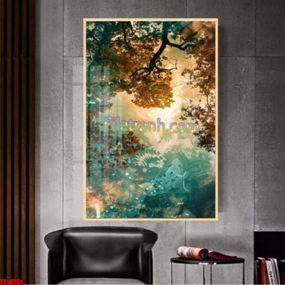 File ảnh File tranh trừu tượng art TT14251 (gốc) in standee