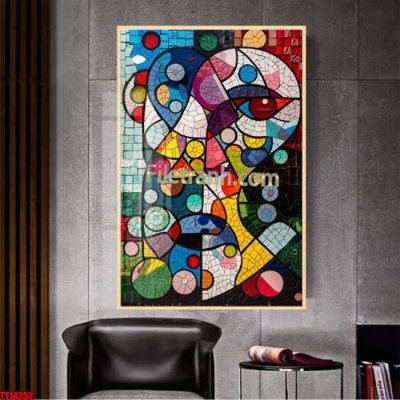 File PSD File tranh trừu tượng art TT14252 (gốc) cho in quảng cáo