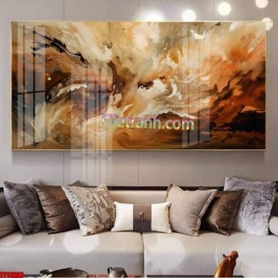 File gốc File tranh trừu tượng art TT14293 (in tráng gương) hiện đại