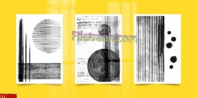 File PSD File tranh trừu tượng art TT14334 (gốc) cho designer