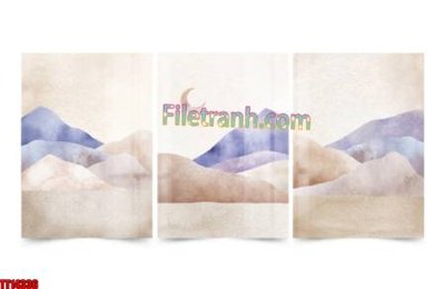 File tranh File tranh trừu tượng art TT14336 (gốc) in film