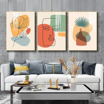 Hình ảnh file gốc in trần nhà File tranh treo tối giản Minimalist Art TT1472