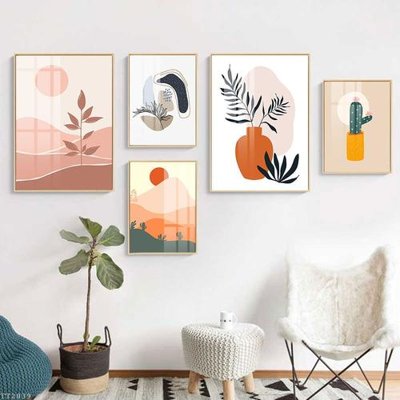 File tranh File tranh treo 5 tấm tối giản Minimalist Art TT2039 (ảnh gốc) không bị mờ