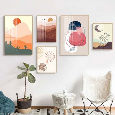 Tải file File tranh treo 5 tấm tối giản Minimalist Art TT2044 (gốc) làm tranh treo tường