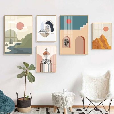 Tải file File tranh treo 5 tấm tối giản Minimalist Art TT2118 (gốc) làm file in ấn