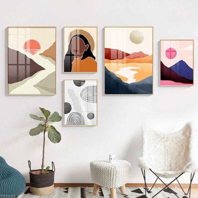 Tải file gốc File tranh treo 5 tấm tối giản Minimalist Art TT2123 (in khổ lớn) không mờ