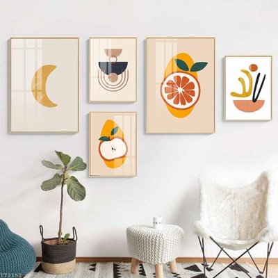 File PSD File tranh treo 5 tấm tối giản Minimalist Art TT2152 (bản gốc) đã tách nền