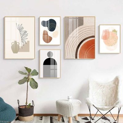 File tranh File tranh treo 5 tấm tối giản Minimalist Art TT2221 (ảnh gốc) không bị mờ