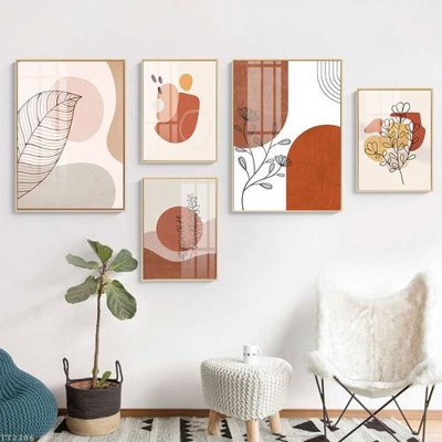 Download file File tranh treo 5 tấm tối giản Minimalist Art TT2286 (gốc) cho xưởng in