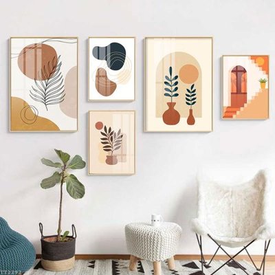 Tải file File tranh treo 5 tấm tối giản Minimalist Art TT2292 (ảnh gốc) in tranh kính