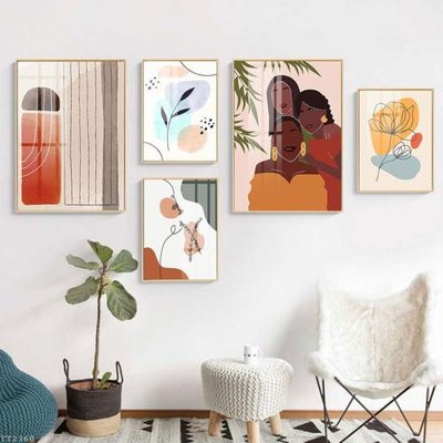 Tải file File tranh treo 5 tấm tối giản Minimalist Art TT2360 (gốc) làm file tranh quảng cáo