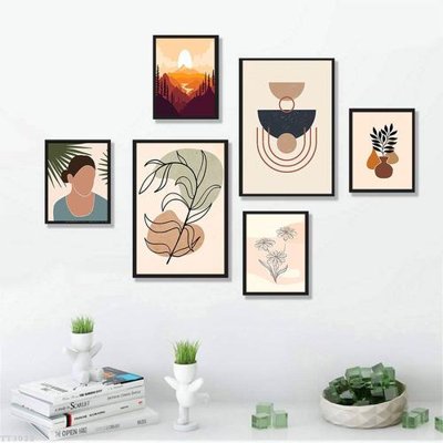 Tải file File tranh treo bộ 6 tấm tối giản Minimalist Art TT3022 (ảnh gốc) in tranh kính