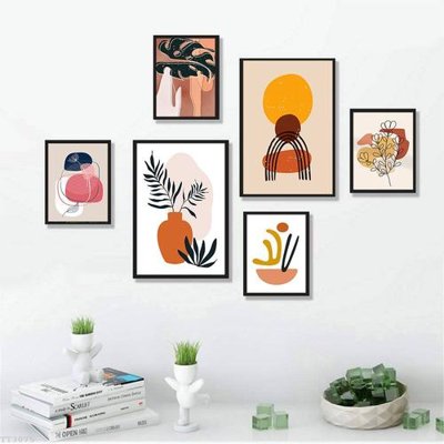 File gốc File tranh treo bộ 6 tấm tối giản Minimalist Art TT3075 (PNG) chất lượng cao