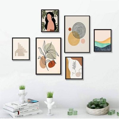Tải file gốc File tranh treo bộ 6 tấm tối giản Minimalist Art TT3123 dùng cho in ấn