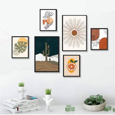 Tải về file gốc File tranh treo bộ 6 tấm tối giản Minimalist Art TT3158 (chuẩn in ấn)