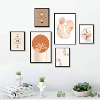 Tải file File tranh treo bộ 6 tấm tối giản Minimalist Art TT3182 (PSD) cho in ấn quảng cáo