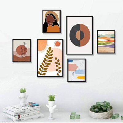 Download file ảnh gốc File tranh treo bộ 6 tấm tối giản Minimalist Art TT3202 để in ấn