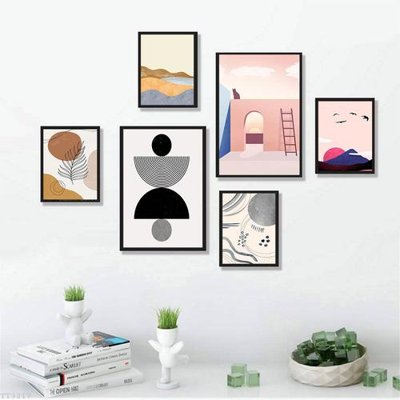 Tải file gốc File tranh treo bộ 6 tấm tối giản Minimalist Art TT3217 (bản PSD) chỉnh sửa được