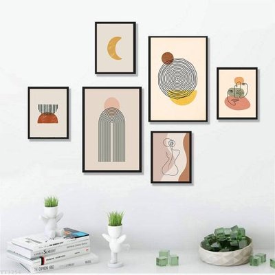 Tải về file gốc File tranh treo bộ 6 tấm tối giản Minimalist Art TT3256 (chuẩn in ấn)