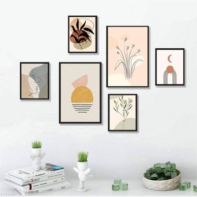 Download file tranh File tranh treo bộ 6 tấm tối giản Minimalist Art TT3259 (file gốc PSD)