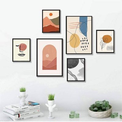 Tải file File tranh treo bộ 6 tấm tối giản Minimalist Art TT3261 (ảnh gốc) file AI/EPS